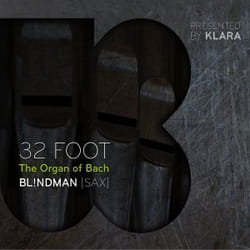 Warner Music Bl!Ndman - 32 Foot: The Organ of Bach, CD Classique