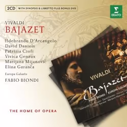 Warner Music Fabio Biondi - Vivaldi: Bajazet, 3CD, Classique, CD, Fabio Biondi, Support physique, Adulte, 3 disques