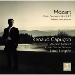Warner Music Renaud Capuçon - Mozart: Violin Concertos 1 & 3, CD, Classique, CD, Renaud Capuçon, Support physique, Adulte ...