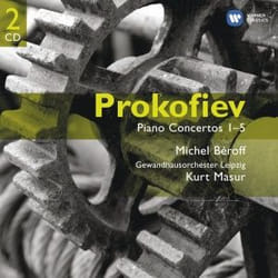 Warner Music Michel Beroff - Prokofiev: Piano Concertos, 2CD CD Classique