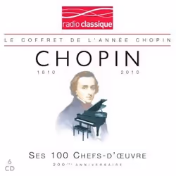 Warner Music Frédéric Chopin - Chopin 100 Best Radio Classique, 6CD, Classique, CD, Frédéric Chopin, Support physique, Adulte ...