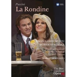 Warner Music Roberto Alagna - Puccini: La Rondine (Live from the Met), DVD Classique