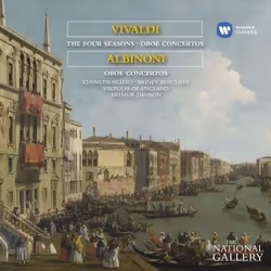Warner Music The National Gallery - Vivaldi: The Four Seasons, Oboe Concertos; Albinon, CD, Classique, CD, The National Galle ...