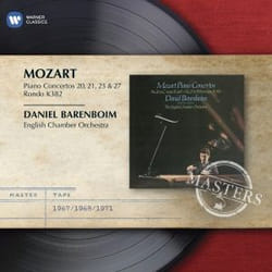 Warner Music Daniel Barenboim - Mozart: Piano Concertos 20, 21, 23 & 27, Rondo, 2CD CD Classique