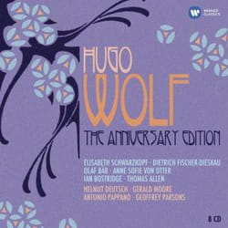 Warner Music Elisabeth Schwarzkopf - Hugo Wolf - The Anniversary Edition, 9CD CD Classique
