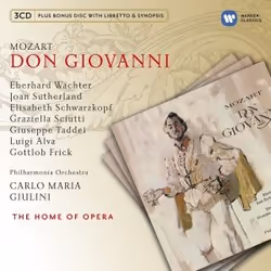 Warner Music The Home Of Opera - Mozart: Don Giovanni, CD, Classique, CD, The Home Of Opera, Support physique, Adulte, 1 disq ...