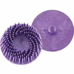 Roloc (TM)-Bristle Disc Ø 50,8 mm 25000 tr/mn, Cubitron (TM) RD-ZB Grain : 50, Couleur vert - Grain abrasif céramique Cubitro ...