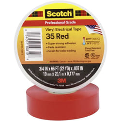 3M - Ruban isolant Scotch® 35 Scotch SCOTCH35-19X20RD rouge (l x l) 20 m x 19 mm résine caoutchouc 1 pc(s)