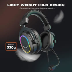 Casque Gaming - FIFINE - H6 - Son Surround 7.1 - RGB - Micro Omnidirectionnel