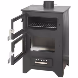 POÊLE À BOIS DIVINA FIRE avec four SILVIA-MG450 Puissance de sortie : 14,6 kw Rendement : 80% Dimensions : L 50,5 x P 58,5 x ...