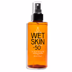 YOUTH LAB. Wet Skin Sun Protection SPF 50, Spray de protection solaire, Corps, Bouteille, Hydratant, Peau humide, 200 ml
