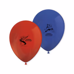 Ballons Spiderman (x8) - Spiderman - Paquet de 8 ballons - Ballon classique - Ballon hélium - Pompe à pied