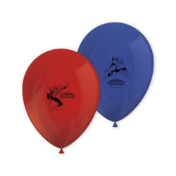 Ballons Spiderman (x8) - Spiderman - Paquet de 8 ballons - Ballon classique - Ballon hélium - Pompe à pied