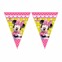 Amscan 728.81648, Banderole en tissu, Plastique, Multicolore, Image, Mur, Triangle