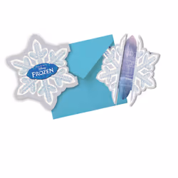 Giocoplast La Reine Des Neiges - Invitations + Enveloppes, 3 an(s), Carton, Multicolore, 12 pièce(s)