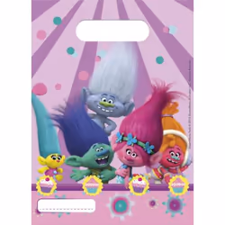 Procos 87018, Sac emballage cadeau, Multicolore, Image, Plastique, Anniversaire, Anniversaire