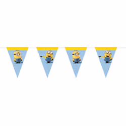 Folat 87182P, Banderole en tissu, Multicolore, Minions, 24 pièce(s)