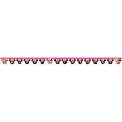 Amscan Minnie Partykette Banderole en tissu
