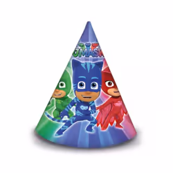 Procos 88640, Chapeau de fête, Papier, Multicolore, Anniversaire, 175 mm, 12 cm