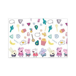 Procos Peppa Pig nappe jetable Rectangulaire Plastique Multicolore