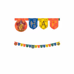 Amscan 728.93371, Banderole en tissu, Papier, Multicolore, Image, Anniversaire, Universel