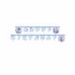 Guirlande en carton Happy Birthday La Reine des Neiges 2 m - Bleu