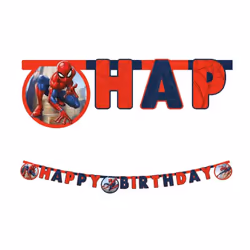Amscan 728.93868, Banderole en tissu, Papier, Multicolore, Image, Anniversaire, Universel
