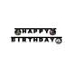 Guirlande en carton Happy Birthday Star Wars Galaxy 2 m