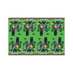 Nappe en plastique Minecraft 120X180cm - Multicolore