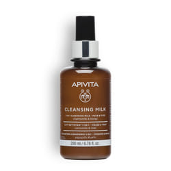 APIVITA Lait Nettoyant 3 en 1 - Visage & Yeux 200 ml