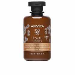 Royal Honey Gel de baño con miel y aceites esenciales - Limpia suavemente y calma la piel 250 ml