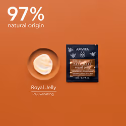 Express Beauty Mascarilla facial reafirmante y revitalizante con jalea real 2 x 8 ml