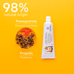 Crema Dental para niños con granada y propóleo 50 ml