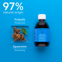 Enjuague Bucal natural con hierbabuena y propóleo 250 ml