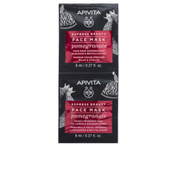 Express Beauty Mascarilla facial iluminadora y revitalizante con granada 2 x 8 ml
