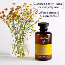Shampooing Doux Pour Usage Quotidien Hydrate, offre douceur et élasticité 250 ml