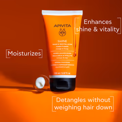 APRÈS-SHAMPOING Brillance Et Vitalité au miel et à l’orange formulé sans silicones