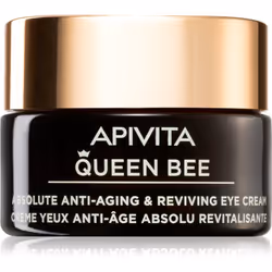 Un contour des yeux affaissé et sans éclat peut être restauré avec la crème yeux anti-âge revitalisante Queen Bee d’Apivita.  ...