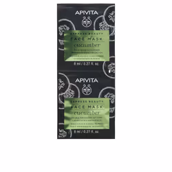 Express Beauty Masque Facial Hydratant Intensif au Concombre 2 x 8 ml