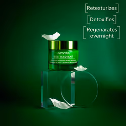 Bee Radiant GEL-BAUME De Nuit à la propolis, pivoine blanche et AHA’s