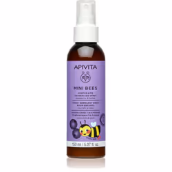 Le produit Apivita Kids permet de coiffer facilement les cheveux fins de l’enfant.