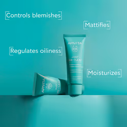 Just Bee Clear Gel-crème hydratant matifiant anti-imperfections pour peaux grasses 40 ml