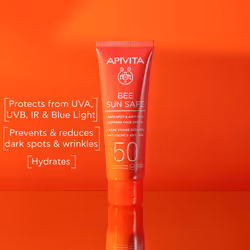 Bee Sun Safe Crème Visage Anti-Âge et Anti-Taches Spf 50 50 ml