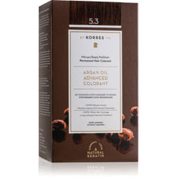 Korres Argan Oil teinte 5.3 Golden / Honey Light Brown 50 ml