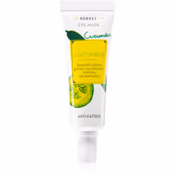 Raffermissez la peau délicate et sensible de votre contour des yeux ! Le masque yeux anti-poches et anti-cernes Korres Cucumb ...