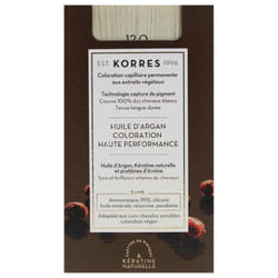 Korres Coloration Permanente Huile d'Argan - Coloration : 12.0 Spécial Blond