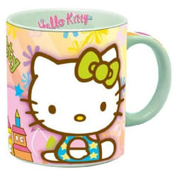 Mug - Hello Kitty - Multicolore - Céramique - 9 cm hauteur - 75 cm diamètre