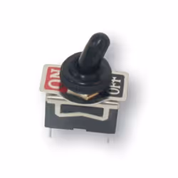 Interrupteur - LALIZAS - 2 positions ON-OFF - Noir - Intérieur - Electrique