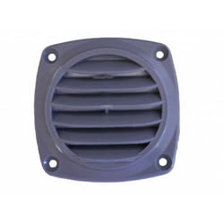 Nuova Rade - Grille d'aération ronde gris diam 85 mm