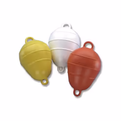 Cette bouée est idéale pour le mouillage des petits bateaux. Fabrication en matière plastique rigide. Diamètre : 25 cm Hauteu ...